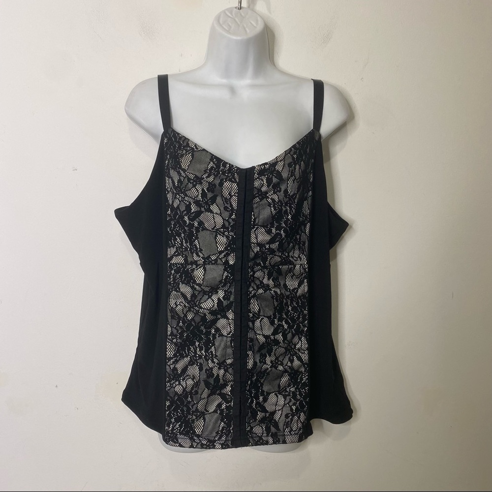 Avenue Studio Lace Corset Front Camisole Size 18/20